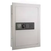 Digital Wall Safe – Flat, Electronic, Steel, Keypad, 2 Manual Override Keys