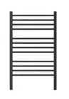 Jeeves Matte Black Liquid Filled Heated Towel Rail