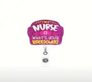 3 Pack Of Nurses Retractable Badge Reel Holder, Id Holder, Badge Medical Nursing