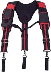 [Rrlihjgu] Tool Belt Suspenders - Outdoor Climbing Harness - Construction Protective Harness, Breathable Work Belt for Tree Climbing Electricians