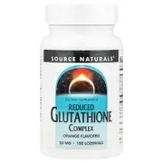 Source Naturals, Reduced Glutathione Complex, Orange, 100 Lozenges