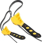 GANAZONO 2Pcs Strap Wrenches Multi Functional Plumbing Oil Filter Removal Tool Lightweight Slip Resistant Design for Easy Use DIY Projects and Home