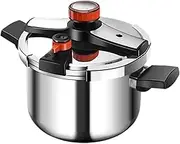 Mdlhcm Stovetop Pressure Cooker Kitchen Soup Stewpot Fast Cooking Multifunction Pressure Pot Cooking Pot for Household Camping, 8L