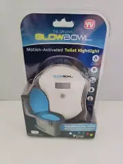 The Original Glowbowl Light Motion Activated Toilet Nightlight With 7 Colors