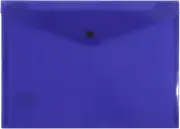 Bantex Document Wallet A4 Polypropylene, Button Closure Purple Single Unit [I...
