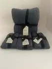 West Elm Cotton Cloud Jersey Duvet Cover King Midnight Blue New With 3 Shams