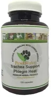 Trachea Support Dog Cough Remedy - for Loud, Honking Cough - 100 Capsules