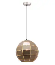 ARMIS: Retro Tiled Wine Glass Shape Pendant Lights Champagne Gold