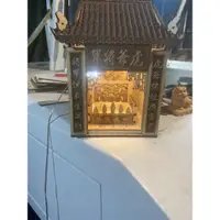 在飛比找蝦皮購物優惠-金虎將軍 虎 虎爺 宅邸 佛龕 龕 模型 廟 小神龕  虎爺