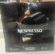 Nespresso Inissia Espresso Machine by De'Longhi,24 Oz, Black - NEW IN OPEN BOX