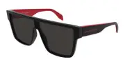 NEW Alexander McQueen CASUAL LINES AM 0354S Sunglasses 003 Black 100% AUTHENTIC
