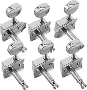 Alasum 6pcs Electric Guitar Tuning Pegs Locking for Precise Tuning Quick Split Shaft Design Suitable for Acoustic and Electric Guitars Efficient and Stable Performance