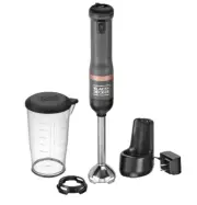 BLACK+DECKER Kitchen Wand Cordless Immersion Blender BCKM1011K01