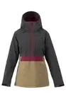 Flylow Sarah Anorak Women's Winter Jacket, Black/Capers, Large