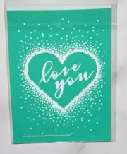 Chalk Couture LOVE YOU HEART Transfer Size A 5X7 NEW stencil