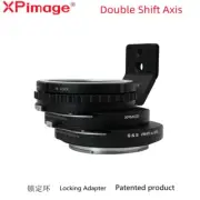 XPimage Double Shift Axis Adapter for Pentax P645 Lens to Fujifilm GFX Camera 50