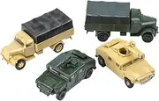 4x1: 72 4D Build Truck Plastic Vehicle Model Toy Building