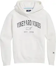 [vineyard vines] Men's Vintage Whale Clean Fleece Hoodie