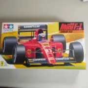 Tamiya 1/28 Mini F-1 Ferrari 642 Vintage Plastic Model Kit Unassembled