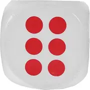 BESTonZON Oversized Foam Dice Six Sided Party Game Dice for Adults Safe Foam for Classroom Teaching Family Games Fun Activities