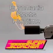 Not A Flamethrower "Super Scorcher" New! Tan/Black/Gloss Black