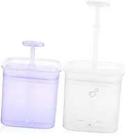 Healeved 3sets Face Wash Foamer Maker Facial Cleanser Foams Maker Cup Shampoo Foamer Sufficient Quantity Easy to Clean 2pcs*3