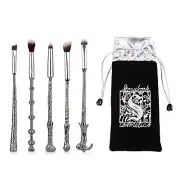 Gifts Wi-Zard Wand Makeup Brushes 5 PCS Makeup Brush Set for Foundation Blending