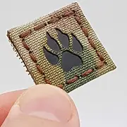 [Tactical Freaky] Micro IR Patch 1x1 Multicam OCP k9 Dog Paw Handler Infared Cat Eyes Morale Army Tactical Morale