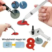 Windows Tool Chip Resin Crack Remove Glass Recovery Car Windscreen Repair Kit AU