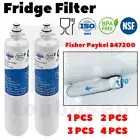 1/2/3/4 pcs Fisher Paykel 847200 Premium Compatible Ice & Water Fridge Filter