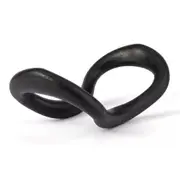 Black 2PCS Yoga Pilates Soft Ring Exercise Sport GYM Home Fitness Tool High Quality
