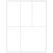 APEX 1099/W-2 Universal Blank w/o Backer - Pack of 500