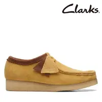 在飛比找momo購物網優惠-【Clarks】男款 Wallabee Originals 