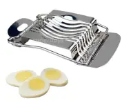 Stnlss Steel Boiled Egg Slicer Section Cut Cutter Carve Carver Mushroom Kitchen