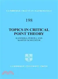 在飛比找三民網路書店優惠-Topics in Critical Point Theor
