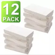 Insulating Fire Bricks - 1.25" x 4.5" x 9" - 2500F - Soft Firebricks - 12 Pcs