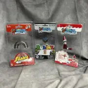 World's Smallest Elf on the Shelf Slinky Rubik’s Cube Lot 3 Mini Sealed B24