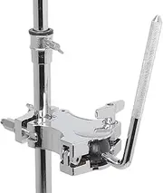 Tom Mount Bracket - Tom Stand For Drum Set | Drum Stands And Hardware Zinc Alloy | Multifunction Instrument Accessory | Tom Drum Bracket | 360-Degree Rotating Handle For Tom Drum Set