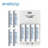 在飛比找Yahoo奇摩購物中心優惠-Panasonic eneloop低自放電充電電池組(3號8