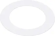 uxcell 2.01" ID 2.99" OD Goof Rings for Recessed Light, Gloss White Goof Metal Trim Ring Lighting Fixture for Ceiling Wall Recessed Can Downlights