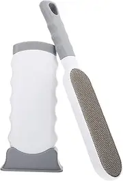 3pcs Hair Removal Brush Hair Removal Roller Pet Lint Rollers Electric Nail Trimmer Nail for Dogs Claws Rechargeable Scraper Electrostatic Hair Remover Useful Lint Remover White Abs Parliky