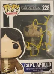 Jamie Bamber Signed “Capt Apollo" #228 Battlestar Galactica Funko Pop! Vinyl ...
