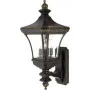 Quoizel 3 Light Devon Outdoor Wall Lanterns Imperial Bronze - DE8960IB