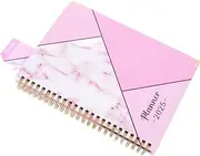 WEKADRIN Academic Planner Notebook Spiral Bound Monthly Daily Scheduling Stylish and Functional for School Office and Personal Use