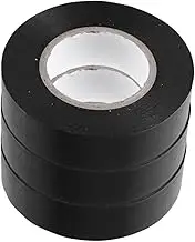 PLAFOPE 3Rolls Electrical Insulation Tape High Temp Protection Tape for Indoor Use Electrician Tape Heat Resistant Wire Bundling Colored Electrical Tape