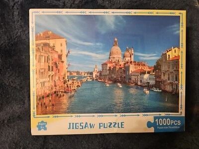 Sealed Jigsaw Puzzle 1000 PCs Venice Item #3303 Scenery 70cm x 50cm
