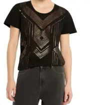 Sass & Bide The Odyssey Tee in Black size XL new with tag