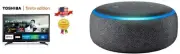 Toshiba 32" 720p HD Smart LED TV Fire & Amazon Echo Dot, ~ Brand New