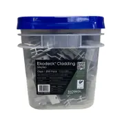 Ekodeck Shiplap Cladding Clips - 250 Pack