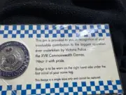 Police logo 2006 Commonwealth Games Victoria badge/pin Collectable display item.